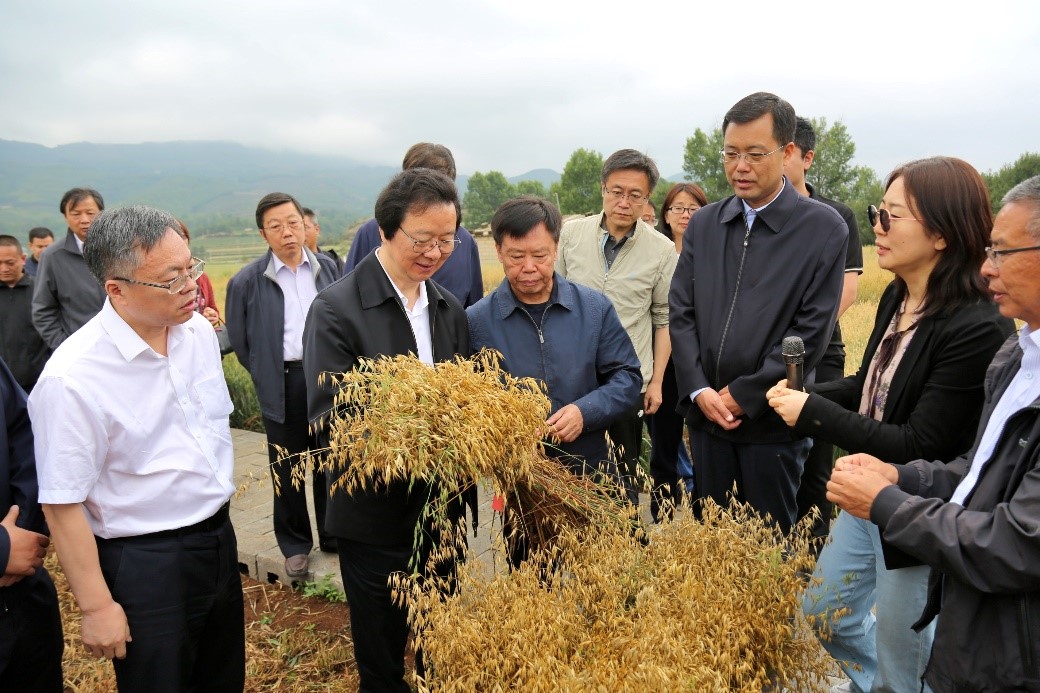 九游会最新线路
唐华俊院士一行到云南会泽县调研.jpg